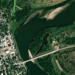 Wapello map(satellite map)