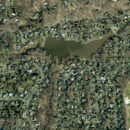 Lake Lucille New York High Resolution Satellite Map