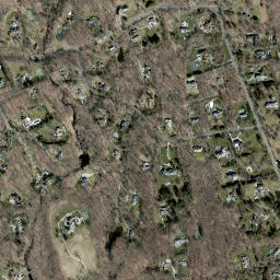 Pinneys Corners Connecticut High Resolution Satellite Map