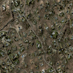 Coley Town Connecticut High Resolution Satellite Map