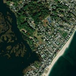 Laurel Beach Connecticut High Resolution Satellite Map