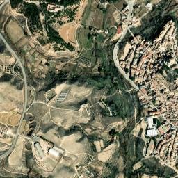Híjar map(satellite map)