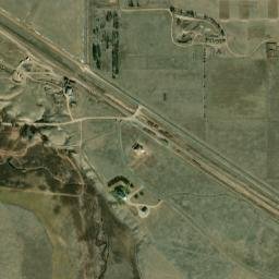 8835-10353 Experimental Farm Road, Cheyenne, WY High Resolution Satellite Map