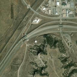 701 Parson St Pine Bluffs WY 82082 High Resolution Satellite Map