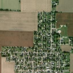 Bloomdale Ohio High Resolution Satellite Map