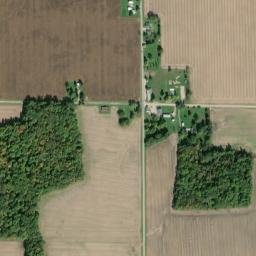 Hartland Ohio High Resolution Satellite Map