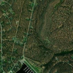 Treasure Lake map(satellite map)
