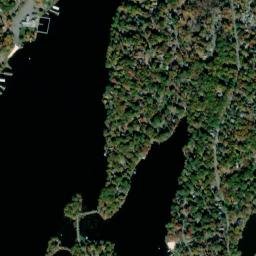 Highland Lake map(satellite map)