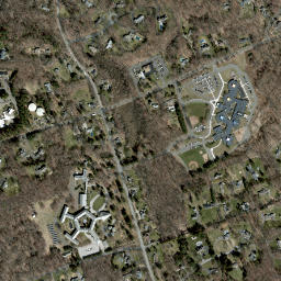 Gilbert Corners Connecticut High Resolution Satellite Map