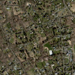 Greenfield Hill Connecticut High Resolution Satellite Map