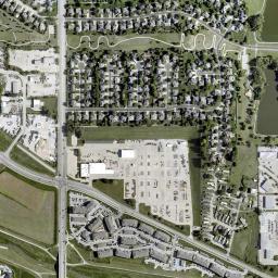 Centennal Rd Papillion Nebraska High Resolution Satellite Map