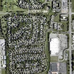 510 North Fillmore Street, Papillion, NE High Resolution Satellite Map