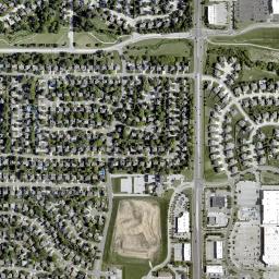 1298 Hogan Drive, Papillion, NE 68046, USA High Resolution Satellite Map