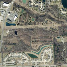 Satellite view of Riverbend Golf Course