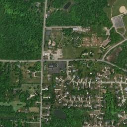 Northampton Center Ohio High Resolution Satellite Map