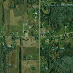 Paris Ohio High Resolution Satellite Map