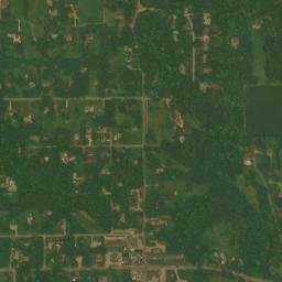 Cedar Corners Ohio High Resolution Satellite Map