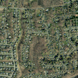 Brookside Park New York High Resolution Satellite Map