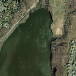 Satellite view of Rockland Lake Championship Golf Course