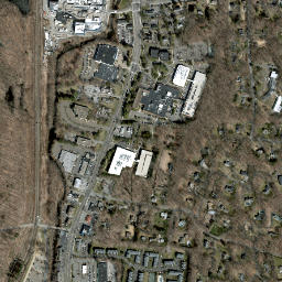 South Wilton Connecticut High Resolution Satellite Map
