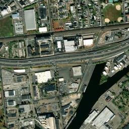 Bridgeport Connecticut High Resolution Satellite Map