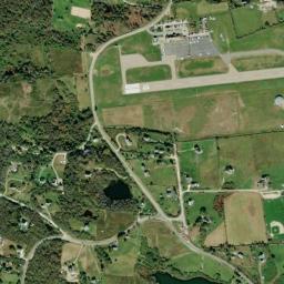 Satellite view of The Palatine Light of Block Island