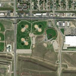 4800-4842 Converse Ave, Cheyenne, WY High Resolution Satellite Map