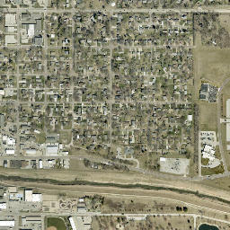 Papillion map(satellite map)