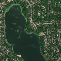 Silver Lake map(satellite map)