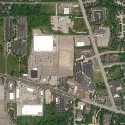 Fish Creek Ohio High Resolution Satellite Map