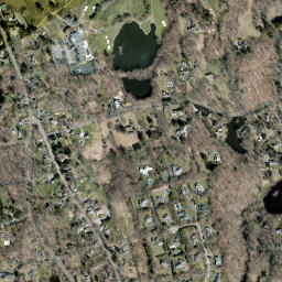 Long Ridge Connecticut High Resolution Satellite Map
