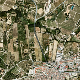 Falset map(satellite map)