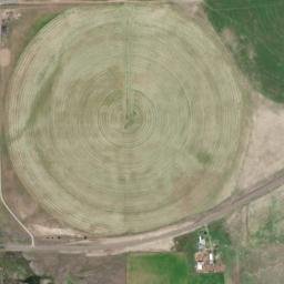 Hot Springs California High Resolution Satellite Map