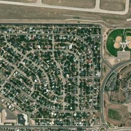 Airport Parkway East, Cheyenne, WY 82001 High Resolution Satellite Map