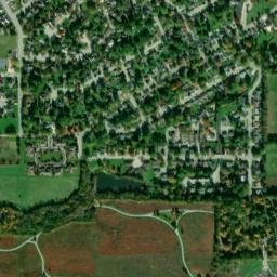 Bourbonnais map(satellite map)