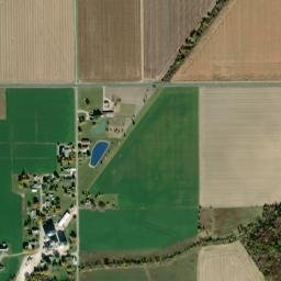 North Creek Ohio High Resolution Satellite Map