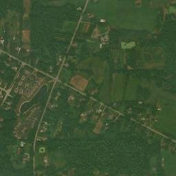 Kansas Corners Ohio High Resolution Satellite Map