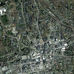 New Canaan map(satellite map)
