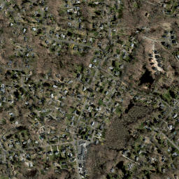 Cranbury Connecticut High Resolution Satellite Map