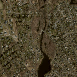 Mill Plain Connecticut High Resolution Satellite Map
