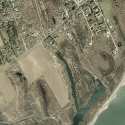 Orient Point New York High Resolution Satellite Map