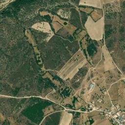Arahuetes map(satellite map)
