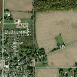 Van Buren Ohio High Resolution Satellite Map