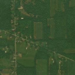 Hells Corners Ohio High Resolution Satellite Map