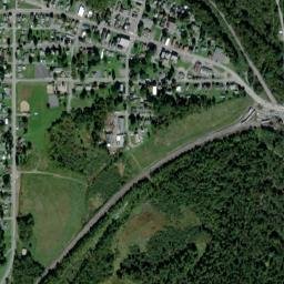 Falls Creek map(satellite map)