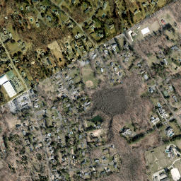 Banksville New York High Resolution Satellite Map