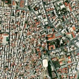 Xánthi map(satellite map)