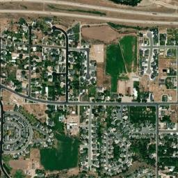 South Weber map(satellite map)