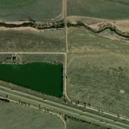 Interstate 80, Hershey, NE 69143, America High Resolution Satellite Map