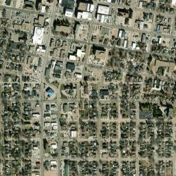 100-108 East 4th Street, North Platte, NE High Resolution Satellite Map